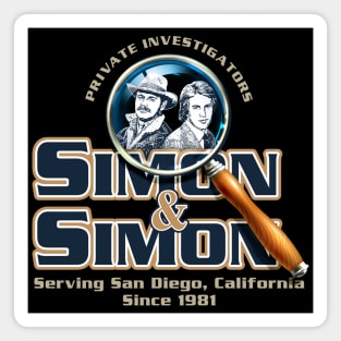 Simon and Simon Private Investigators Magnet